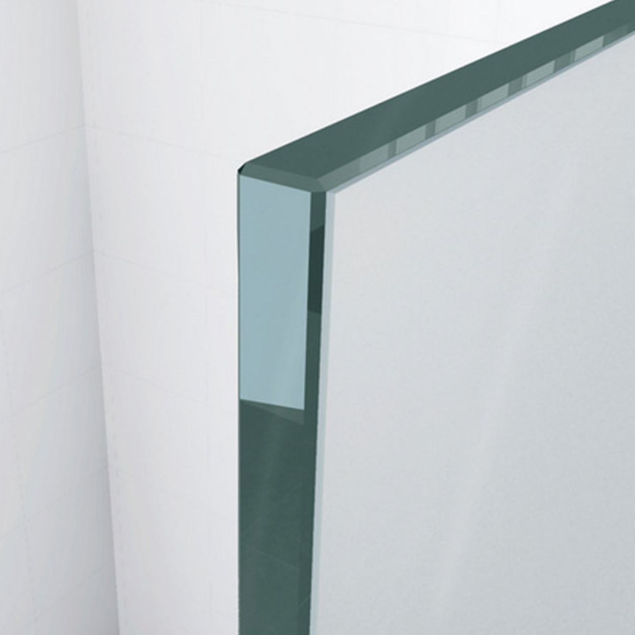 Wiesbaden Graffic Inloopdouche 10mm NANO Helder Glas / Chroom